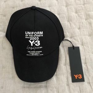 Y-3 Adidas Art Basel Limited Edition Snap Back Cap